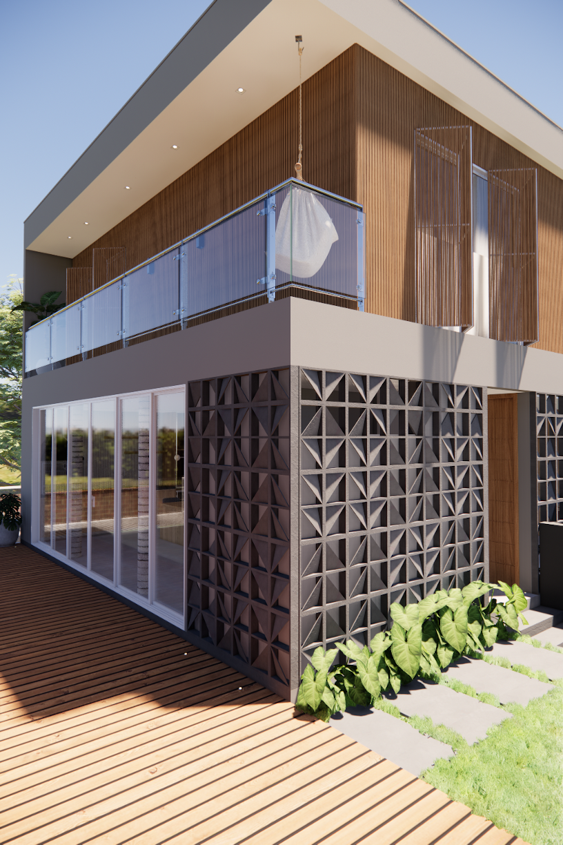 arquitetura casa fachada moderna jundiaí 