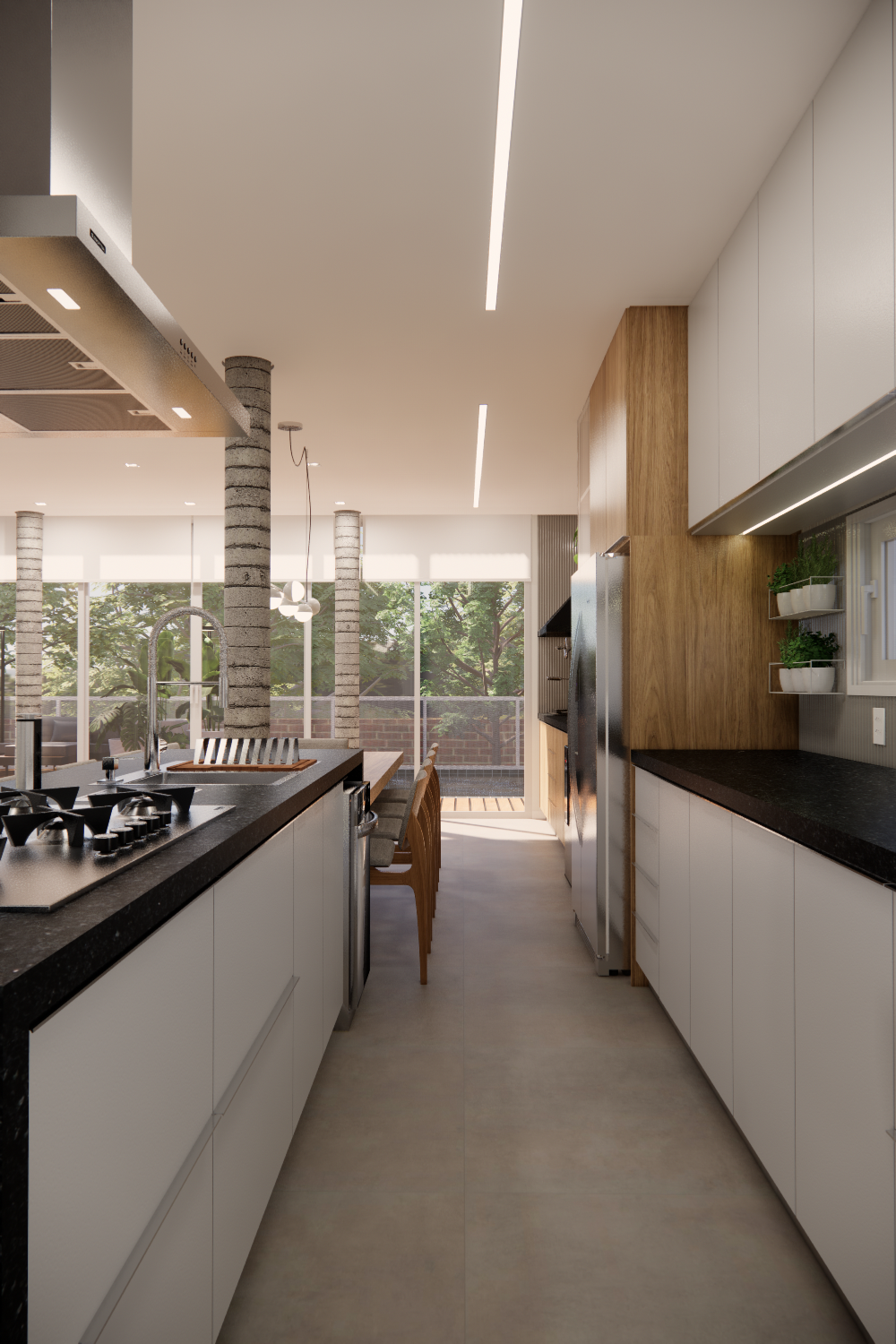 arquitetura casa fachada moderna jundiaí 